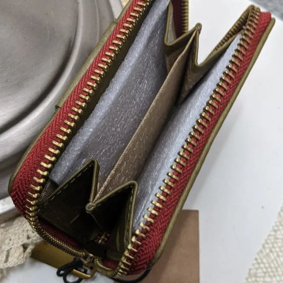 margot Genuine leather dana small zip around wallet - Picture 10 of 12